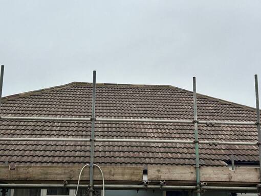 FS Roofing Bagshot 4 This is a photo of a roof being installed in Bagshot. Installation carried out by FS Roofing Bagshot